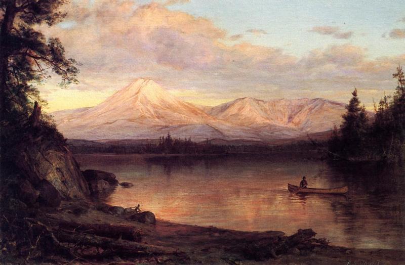 Frederic Edwin Church View of Mount Katahdin oil painting image